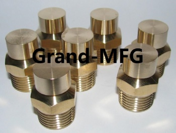 Hexagon Brass Breather Vent Plugs M22X1.5 M20X1.5