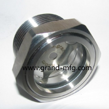NPT1.5 inch sus316 pipe fitting view port sight glass oil site gauge