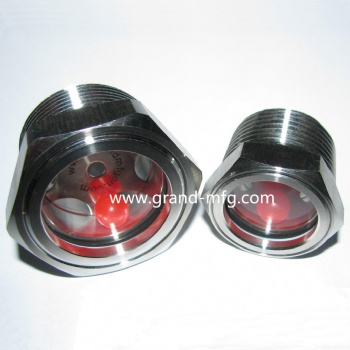 NPT 1 inch sus316 pipe fitting view port sight glass oil site gauge