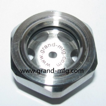 NPT 2 INCH STAINLESS TEEL LIQUID LEVEL SIGHT GLASS