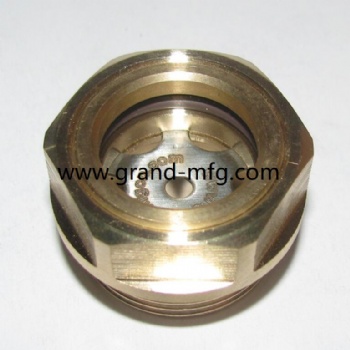 M12X1 M16X1.5 brass oil level sight glasses oil level indicators