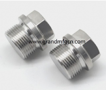 CNC precision machined parts stainless steel ss304 plugs