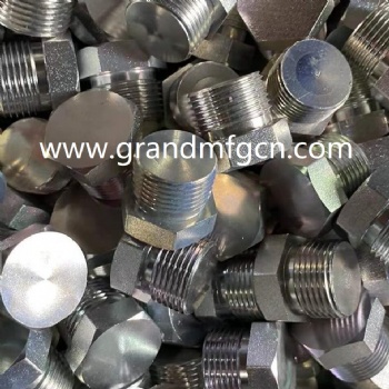 CNC precision brass turned parts BSP thread aluminum machined parts