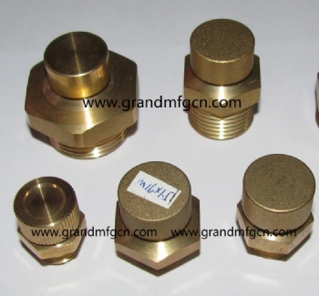 Hexagon Brass Breather Vent Plugs M16X1.5 M10X1.5