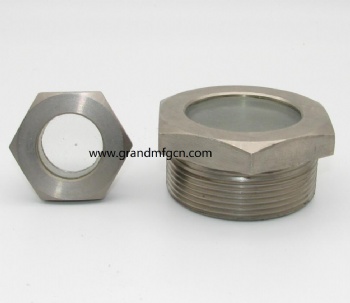 steel nickel plated fused flange sight glass CUSTOM VIEW PORT SIGHTS