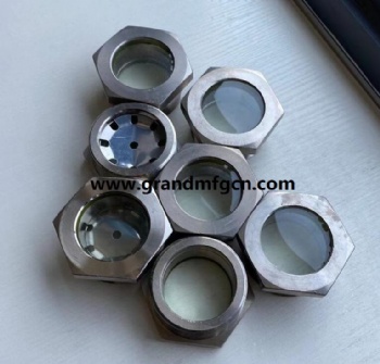1 1/2”BSP steel nickel plated fused sight glass bitzer view port sight glass