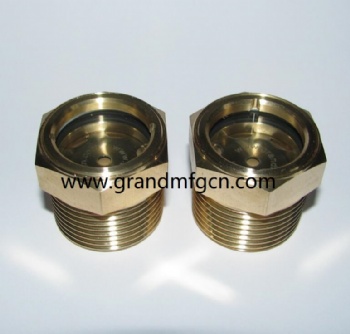 NPT THREAD 1 inch Brass oil level sight glass oil level indicators