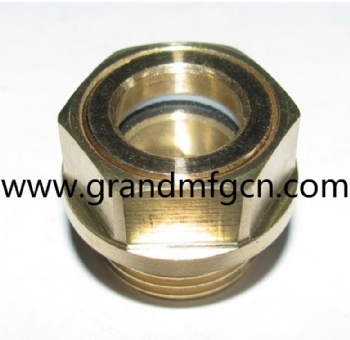 M27X1.5 Speed reducer brass oil level sight gauge liquid level windows