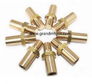 CNC precision machined parts brass turned part