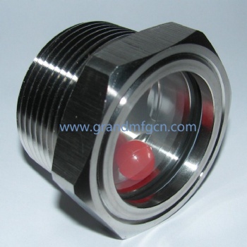 G3/4寸减速机真空泵碳钢不锈钢视镜油窗堵头油镜