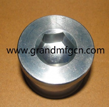 数控加工定制各种精密配件美标铜铁配件堵头