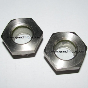 speed reducer NPT 1-1/4 carbon steel oil sight glass radiator glass oil level sight