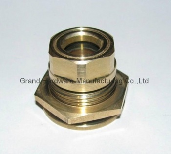 NPT1/2 vacuum compressors Brass Sight Glass Gauge plug Indicator