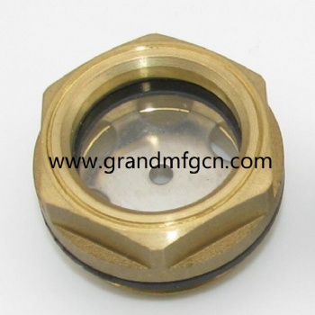 M22X1.5 Air Compressors Qaulity Brass Sight Glass Gauge
