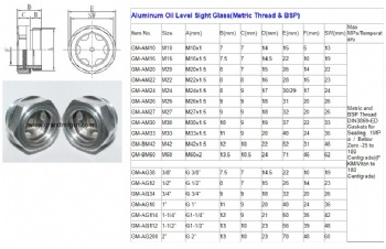 aluminum coolant expansion tank sight glass plug