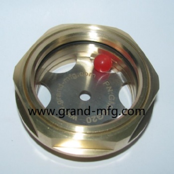 GrandMfg® M60*2 Brass oil sight glass winodw plugs viewports