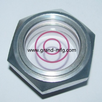 Hydraulic oil tank sight glass metric thread M36X1.5 M42X1.5 supplied