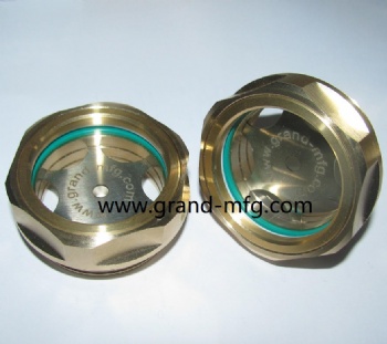 M27X1.5 Speed reducer brass oil level sight gauge liquid level windows