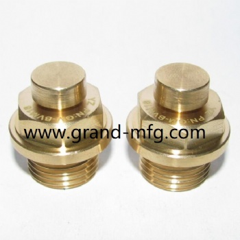 Hydraulic cylinders Air released plugs Air releasing fitting Breather cap