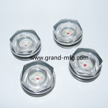 BSP 3/8 brass fluid viewport sight glass oil level sights