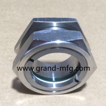 NPT 1 1/2寸进口品质不锈钢液位观察镜油位器油窗油镜堵头