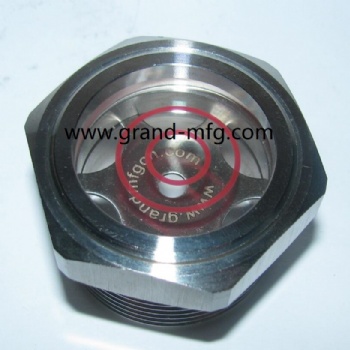 NPT 1 INCH SS316 STAINLESS STEEL OIL SIGHT GLASS WITH FLOATING BALL