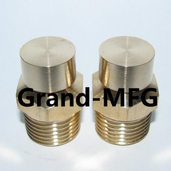 Mechanical equipment fittings M16 brass vent plug Air vent valve pressure brass breather vent plug