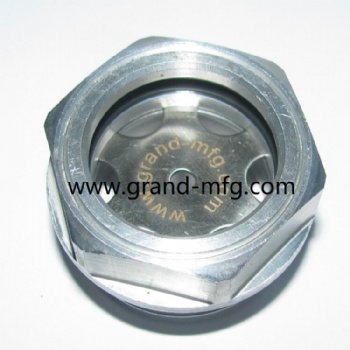 G3/4 Air compressor aluminum bulleye oil level sight glass gauge oil indicators