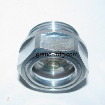 G3/4 Air compressor aluminum bulleye oil level sight glass plug oil indicators