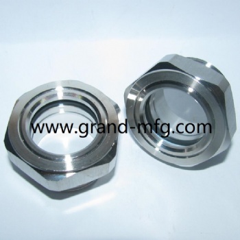 G3/4 Air compressor aluminum bulleye oil level sight glass gauge oil indicators