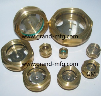 M22X1.5 Air Compressors Qaulity Brass Sight Glass Gauge