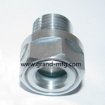 ANSI Pumps NPT & BSP zinc plated oil level sight glass gauge