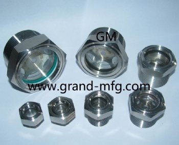 Chemical Process Pumps Rotech Stainless Steel 304 Oil Sight Glass Window Plug Viewpots Gauge Indicator