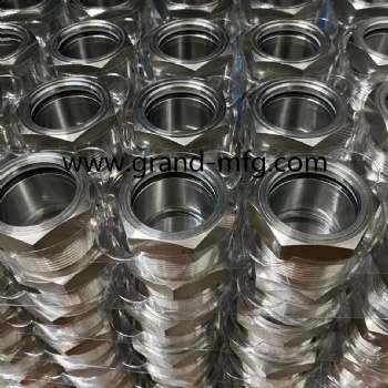 NPT1 1/4  stainless steel liquid level sight glass for compressor pump