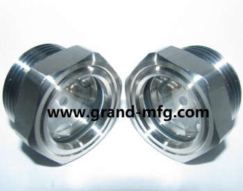 M27X1.5 stainless steel 304 oil sight glass windows